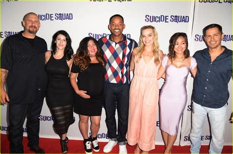 Margot Robbie, Will Smith &  Suicide Squad  Cast Host ...