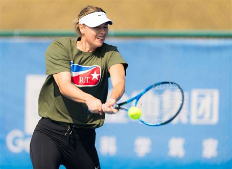 Maria Sharapova   2018 Shenzen Open WTA International Open ...