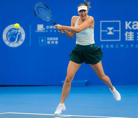 Maria Sharapova   2018 Shenzhen WTA International Open in ...