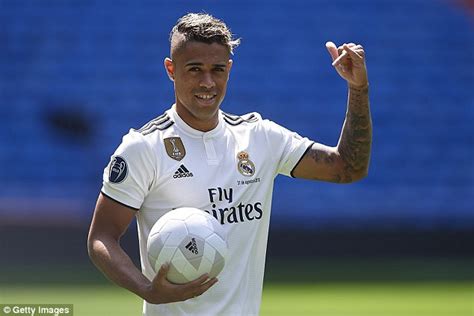 Mariano Diaz poses in a Real Madrid shirt after completing ...