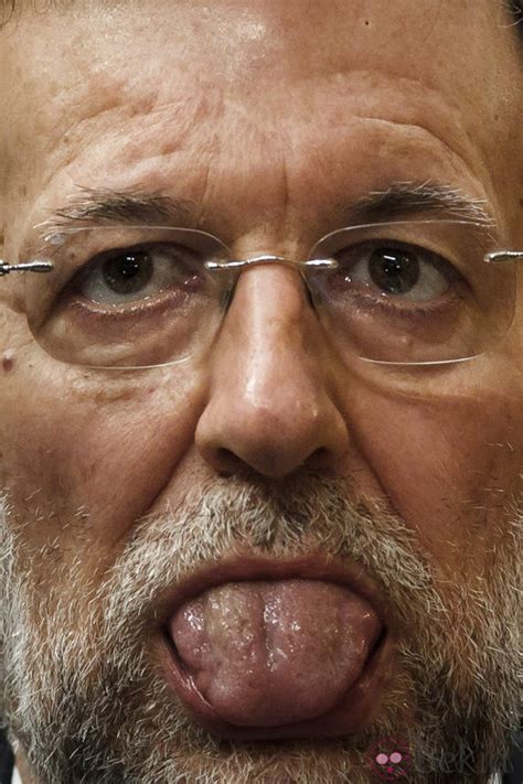 Mariano Rajoy saca la lengua: Las caras de Mariano Rajoy ...