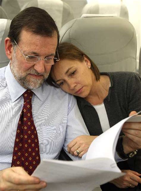 Mariano Rajoy y su esposa, Elvira Fernández | Edición ...