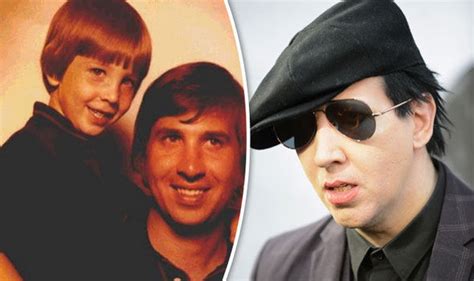 Marilyn Manson announces death of father in emotional post ...