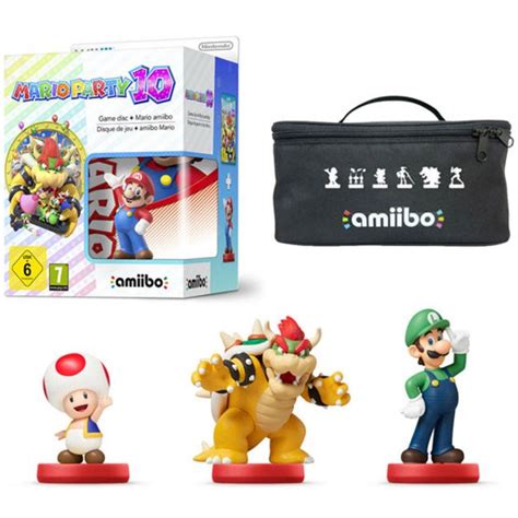 Mario Party 10 amiibo Pack   Mario, Bowser, Toad & Luigi ...