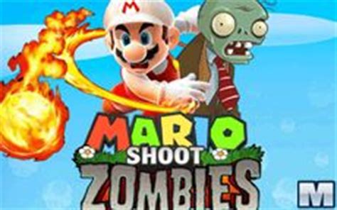 Mario Shoot Zombie   Macrojuegos.com