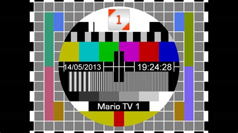 Mario TV 1   Inicio de emisiones en pruebas  carta de ...
