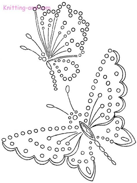Mariposa dibujo para bordar | Patrones | Pinterest ...