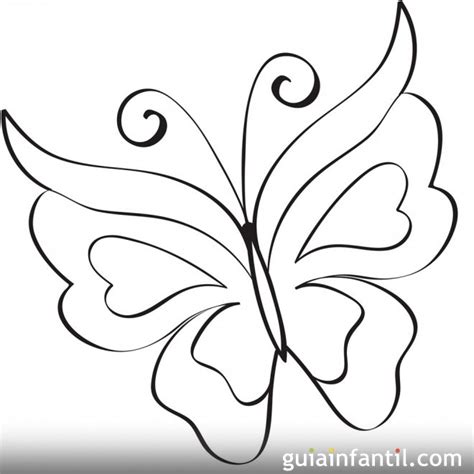 Mariposa para imprimir   10 dibujos de mariposas para colorear