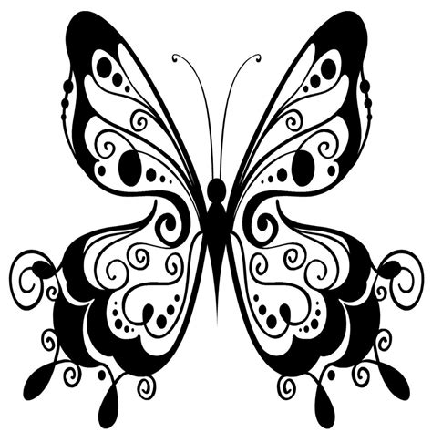 Mariposas Para Pintar Imagenes Para Dibujar | Colorear.website