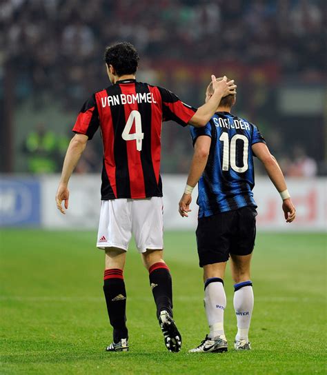 Mark van Bommel in AC Milan v FC Internazionale Milano ...