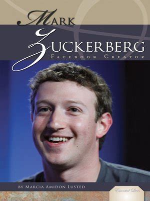 Mark Zuckerberg by Marcia Amidon Lusted · OverDrive ...