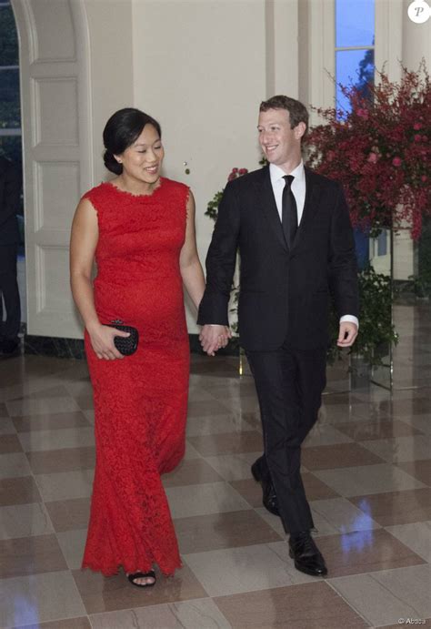 Mark Zuckerberg et son épouse Priscilla Chan, enceinte, au ...