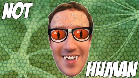Mark Zuckerberg is NOT HUMAN   YouTube