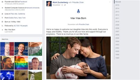 Mark Zuckerberg welcomes baby with pledge to give away 99% ...