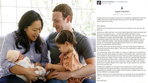 Mark Zuckerburg and Priscilla Chan welcomed Second ...