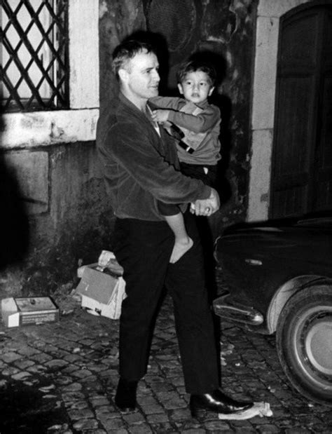 Marlon Brando with his son. | Marlon Brando | Pinterest ...