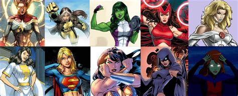 Marvel vs DC  Female Edition    Battles   Comic Vine