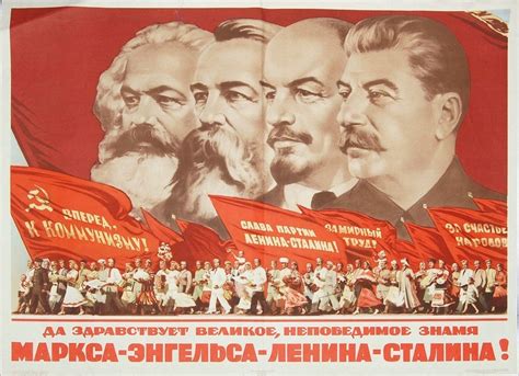 Marx Engels Lenin Stalin banner by nikitakartinginboxru on ...