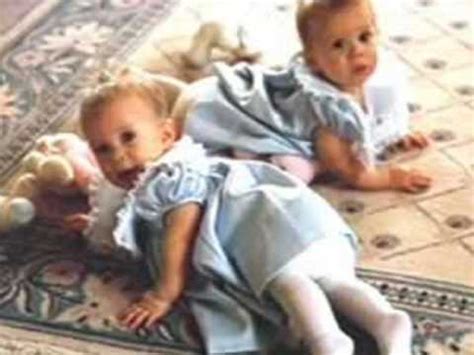 Mary Kate and Ashley as Babies   YouTube