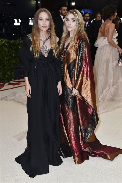 Mary Kate and Ashley Olsen Dresses at Met Gala 2018 ...