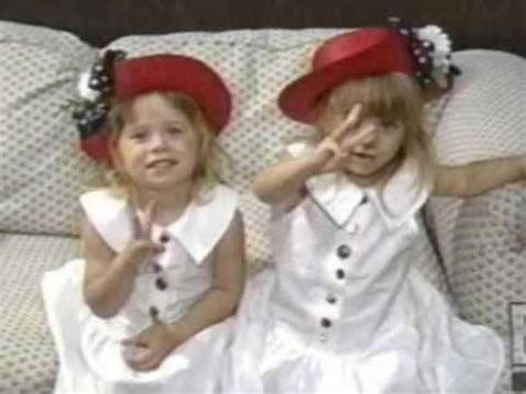 Mary Kate and Ashley Olsen Twins as kids   YouTube