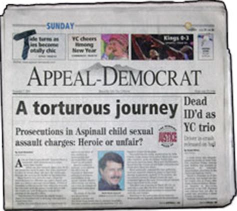 Marysville Appeal Democrat. The Appeal Democrat is a daily ...