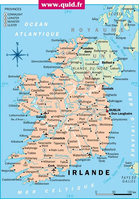 Más de 25 ideas increíbles sobre Irlanda mapa en Pinterest ...