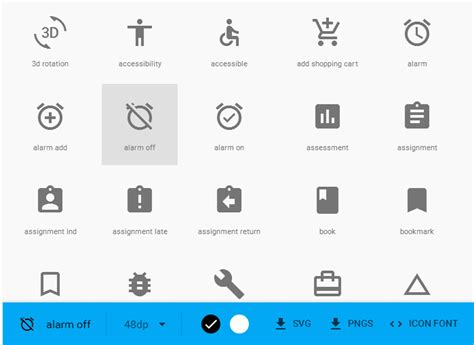 Más de 900 iconos Google Material Design para descargar ...