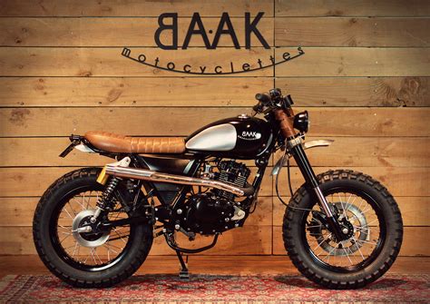 Mash 125 Scrambler par l atelier BAAK Motocyclettes