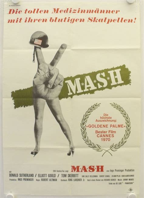 MASH original release german movie poster   Galerie ...