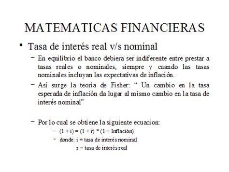 Matematicas financieras   Monografias.com