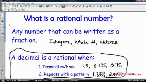 Math 9   What is a Rational Number?   YouTube