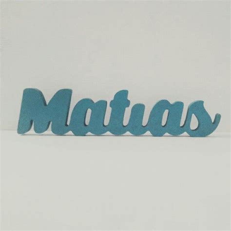 #Matias. El nombre de tu bebe en 3D , el detalle ideal ...