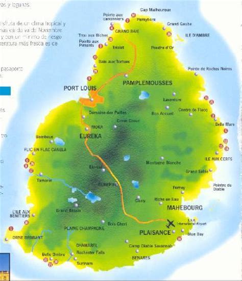 Mauritius Map | Mauritius Tourism: Mauritius Map ...