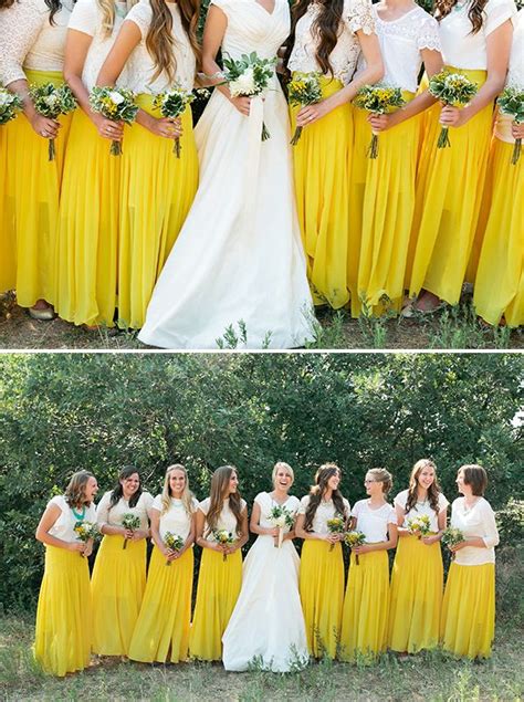 Maxi Skirt Bridesmaid Dresses Your Girls Will Love ...