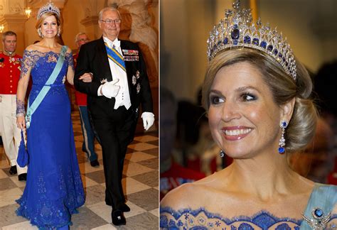 Máxima de Holanda vuelve a vestirse como toda una reina y ...
