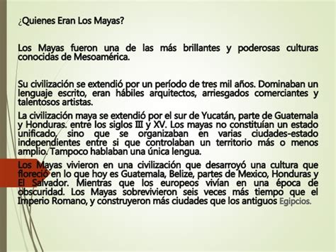 Mayas