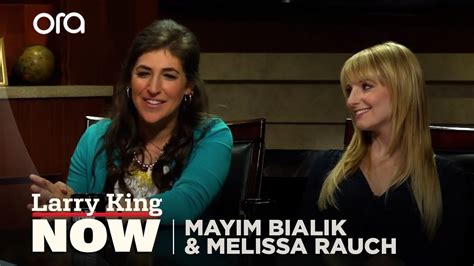Mayim Bialik and Melissa Rauch of The Big Bang Theory on ...