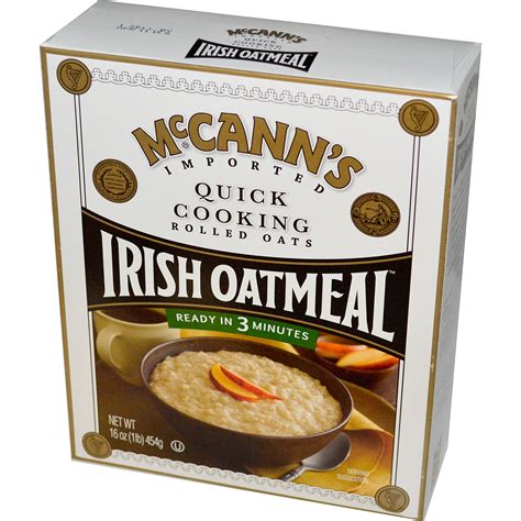 McCann s Irish Oatmeal, Quick Cooking, Rolled Oats, 16 oz ...