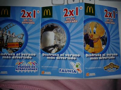 McDonald`s y 2x1 en Parques Temáticos ~ El Desván de las ...