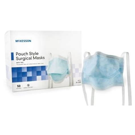 McKesson Pouch Style Surgical Masks at HealthyKin.com