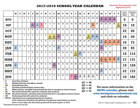 MCPS sets 2017 2018 school calendar to follow Hogan’s ...