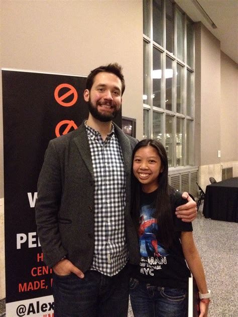 Me and Alexis Ohanian, co founder of Reddit. He s 6 4.5 ...