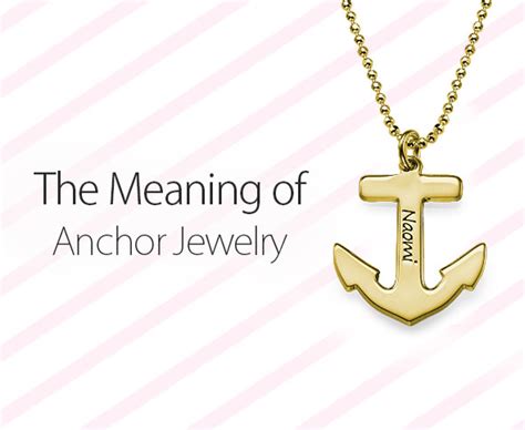 Meaning of the Anchor Necklace and its Symbolism ...