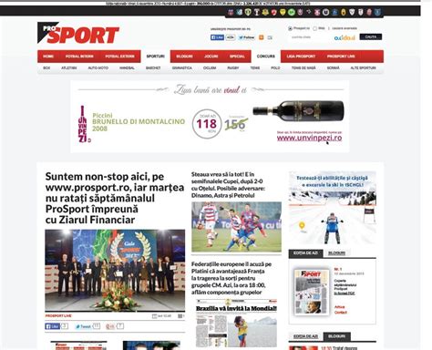 Mediafax Group moves: Pro Sport – online and weekly ...