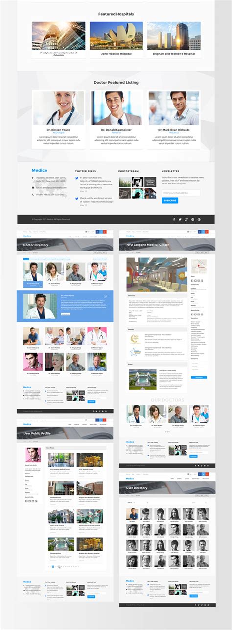 Medical Directory   Hospitals & Doctors Listing Theme ...
