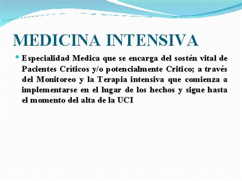 Medicina intensiva   Monografias.com