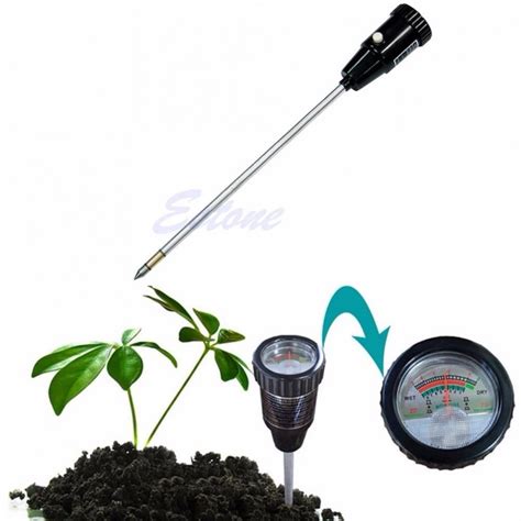 Medidor pH y humedad p··suelos, sonda 30 cm   Tecnylab