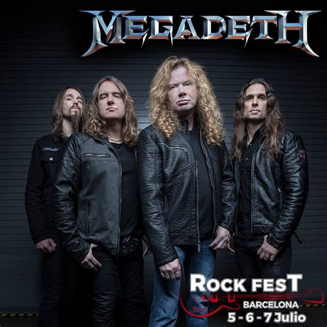 Megadeth se suman al Rock Fest Barcelona 2018   Fotoconciertos