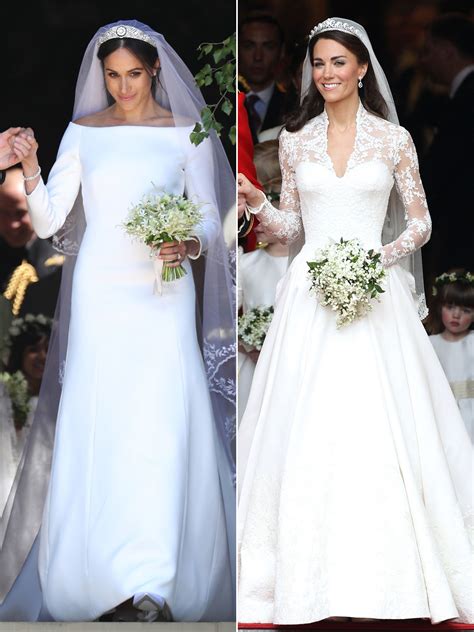 Meghan Markle, Kate Middleton, Royal Wedding Comparison ...